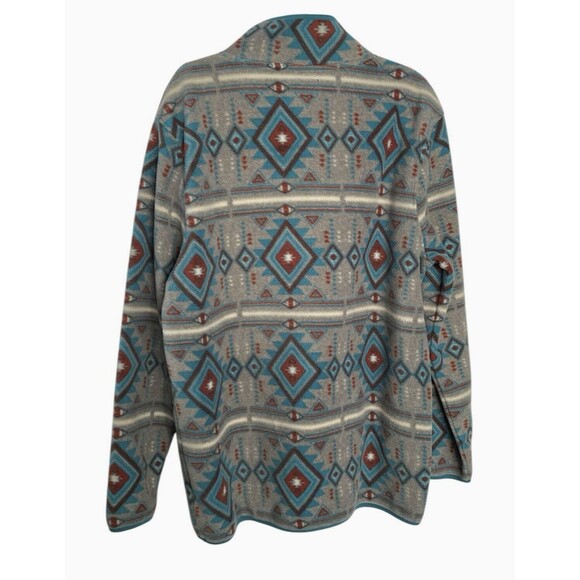 Massive Outdoor Men's Fleece Sweatshirt Aztec Southwest - Picture 5 of 8